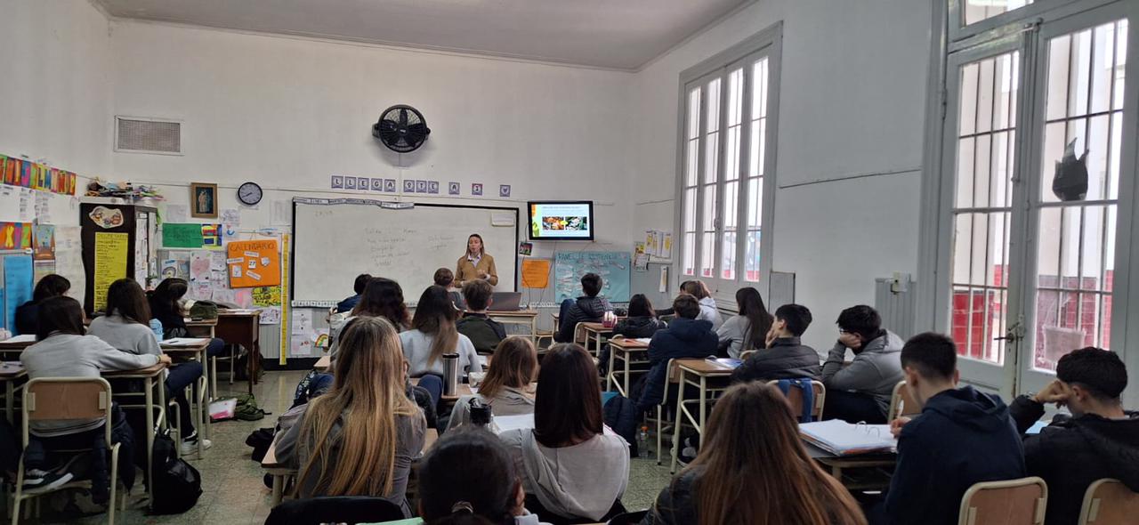 Se realizaron charlas de educación y concientización ambiental en distintas escuelas de Tres Arroyos